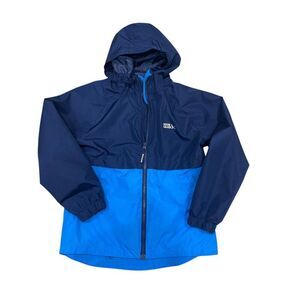 Eddie Bauer Youth Lone Peak Jacket Rain Coat Wind Breaker Size S (7-8)